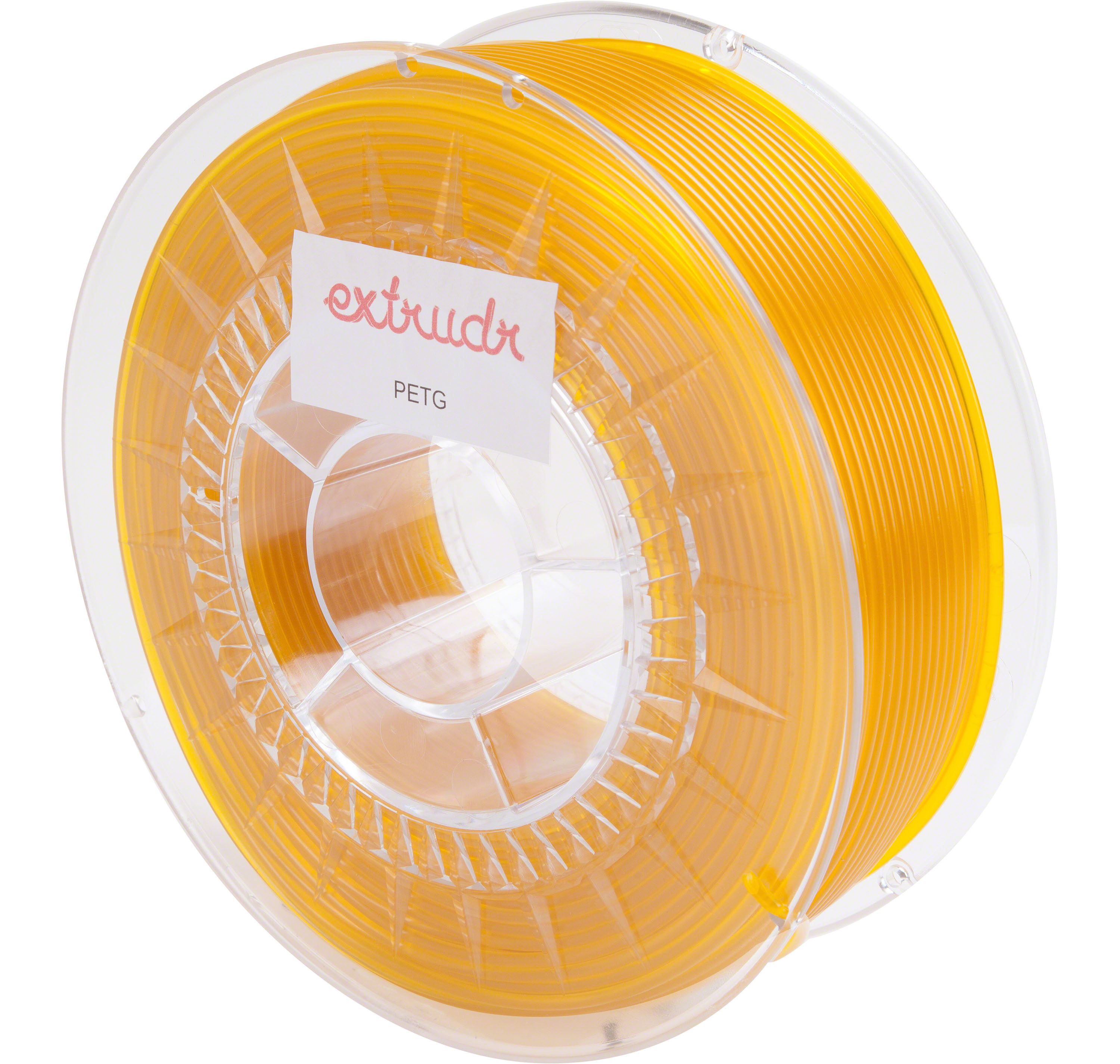 Extrudr Filament PET G Gelb Transparent 3mm M01149207 11 2 3DWare